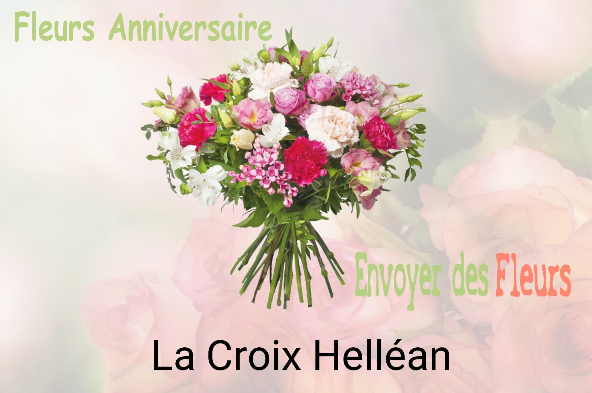 Bouquet de fleurs d’anniversaire livré à La Croix-Helléan