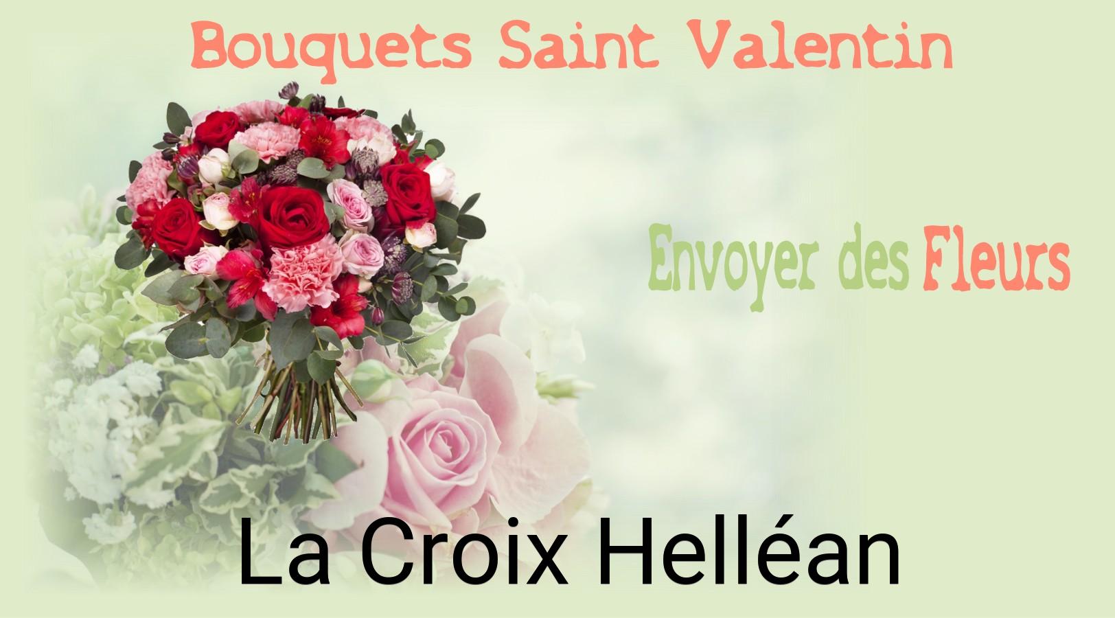 Roses de Saint-Valentin livrées à La Croix-Helléan